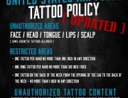 Leaked Air Force and Space Force policies ease tattoo restrictions for some  recruits  Stars and Stripes